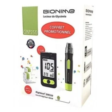 BIONIME COFFRET 100 BANDELETTES + APPAREIL (LECTEUR) GRATUIT