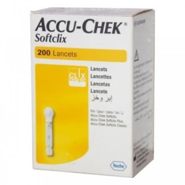 ACCU-CHEK LANCETTE SOFTCLIX BOITE DE 200