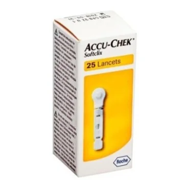 ACCU-CHEK 25 LANCETTES