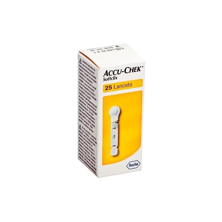 ACCU-CHEK 25 LANCETTES