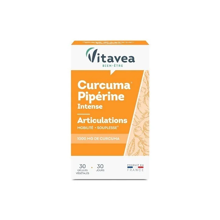 VITAVEA CURCUMA PIPÉRINE ARTICULATIONS