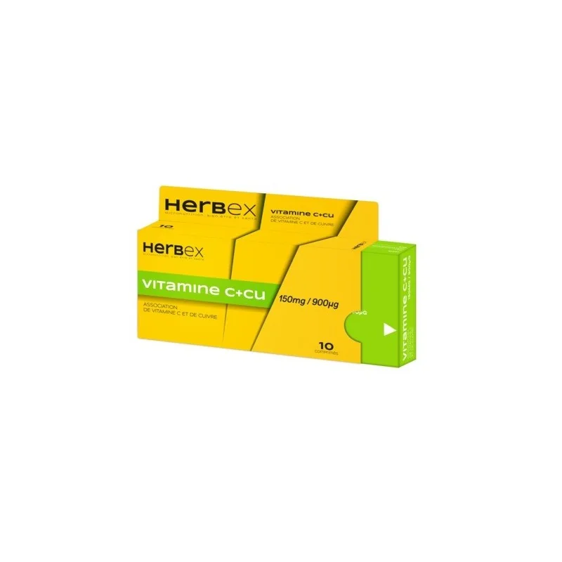 Herbex Vitamine C + Cu BT10