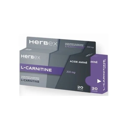 HERBEX L-CARNITINE 300 MG BT20