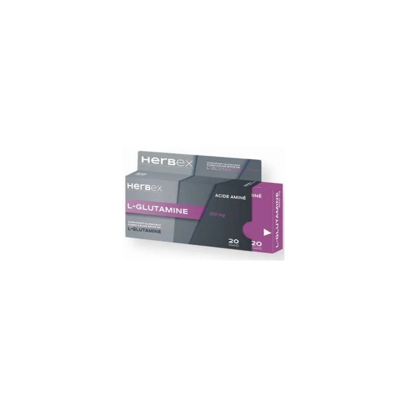 HERBEX L-GLUTAMINE 300 MG BT20