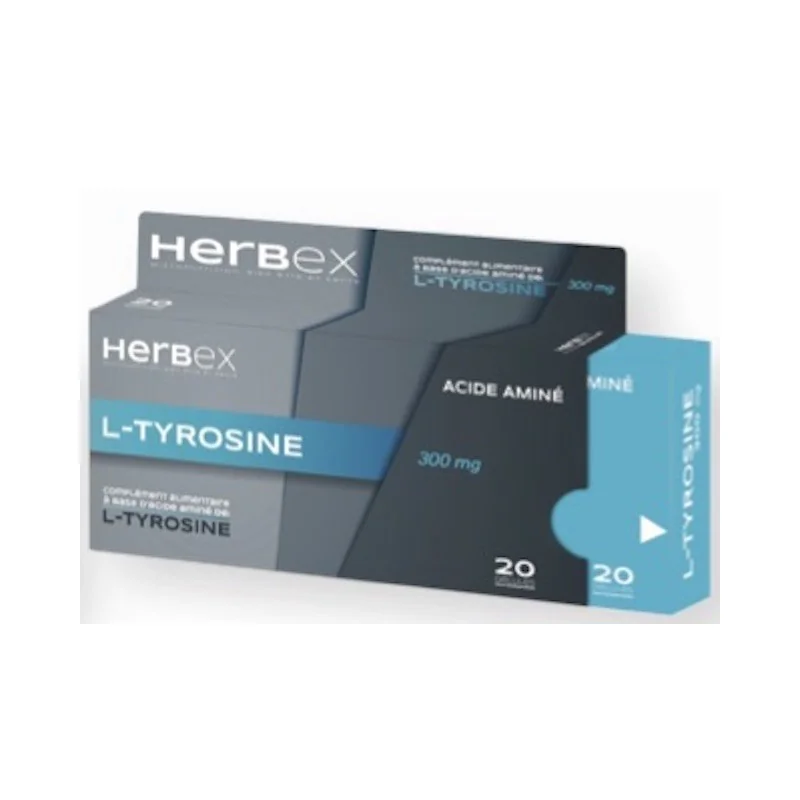 HERBEX L-TYROSINE 300 MG BT20