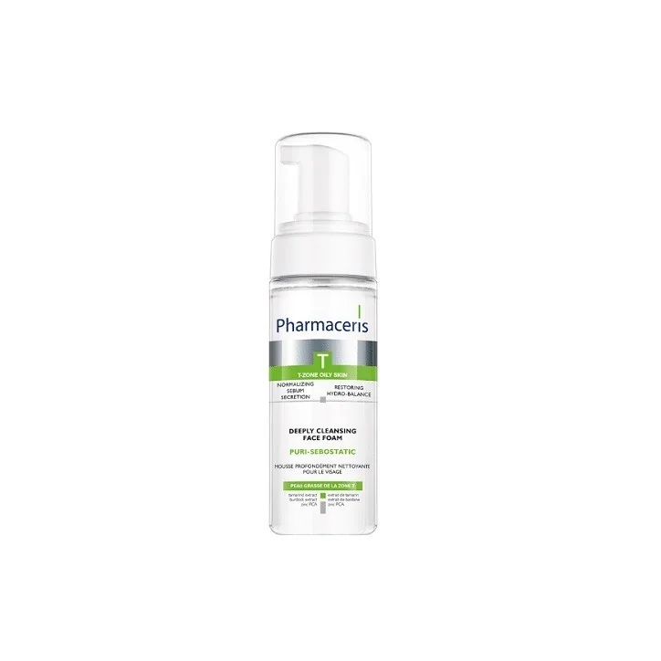 PHARMACERIS T PURI SEBOSTATIC MOUSSE NETTOYANTE 150 ML