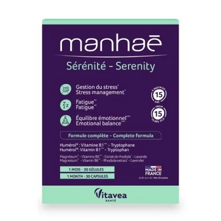 VITAVEA MANHAE SÉRÉNITÉ FATIGUE & STRESS