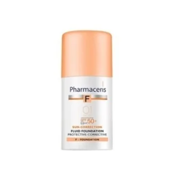 PHARMACERIS F FOND DE TEINT SPF50+ IVORY 01