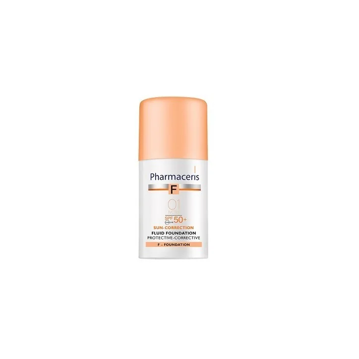 PHARMACERIS F FOND DE TEINT SPF50+ IVORY 01