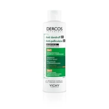 VICHY DERCOS DS SHAMPOOING ANTI-PELLICULAIRE 2EN1