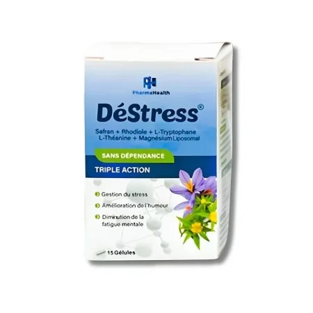 PHARMAHEALTH DÉSTRESS 15 GÉLULES