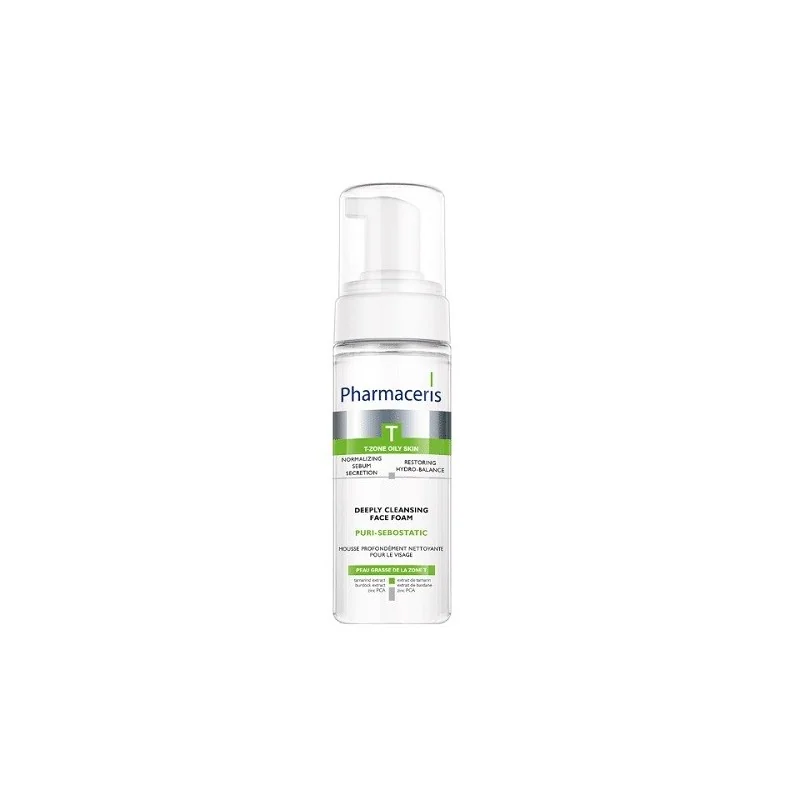 PHARMACERIS T PURI SEBOSTATIC MOUSSE NETTOYANTE 150 ML
