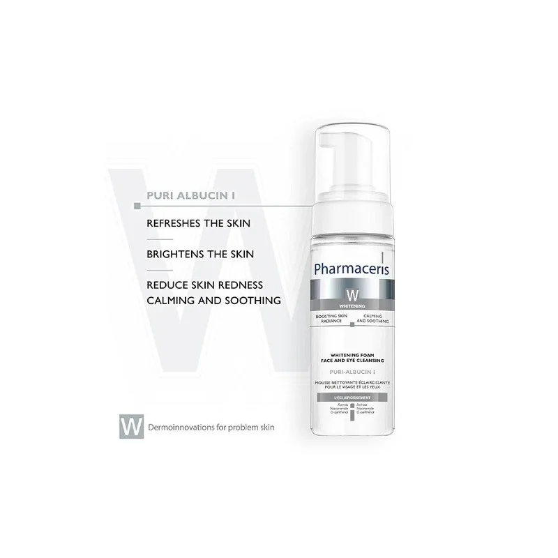 PHARMACERIS W MOUSSE BLANCHISSANTE NETTOYANTE