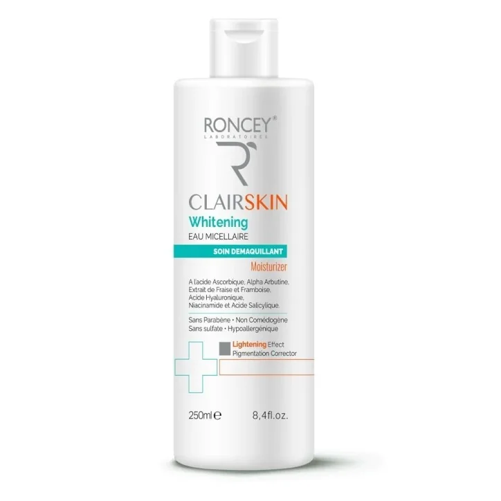 RONCEY CLAIRSKIN EAU MICELLAIRE ECLAIRCISSANT 250ML