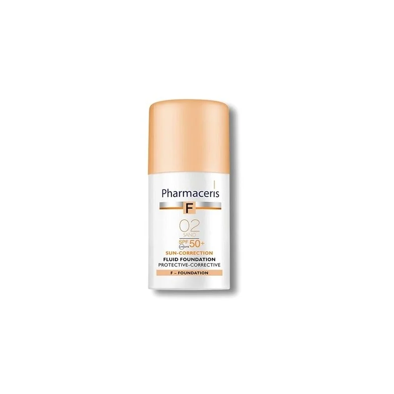 PHARMACERIS F FOND DE TEINT SPF50+ SAND 02