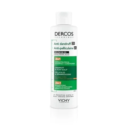 VICHY DERCOS DS SHAMPOOING ANTI-PELLICULAIRE 2EN1