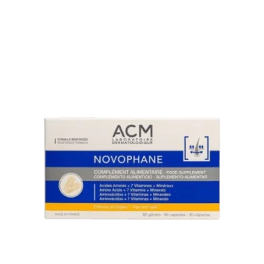 ACM NOVOPHANE ONGLES & CHEVEUX 60 GÉLULES