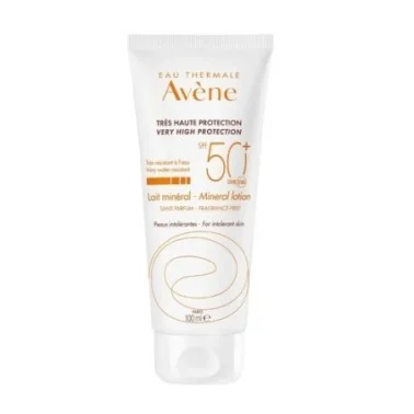 AVÈNE SOLAIRE LAIT MINÉRAL SPF50+