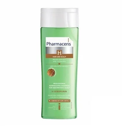 PHARMACERIS H SEBOPURIN SHAMPOOING NORMALISANT CHEVEUX GRAS
